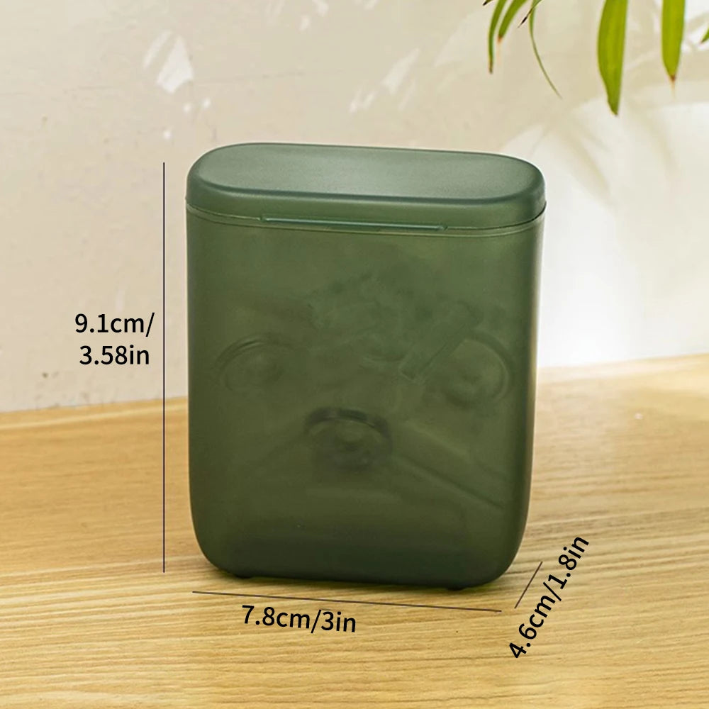 1pcs Mobile Data Cable Storage Box Headphone Charger Transparent Storage Box With Lid, Drawer Jewelry Organizer Box Organizer Zpaxo