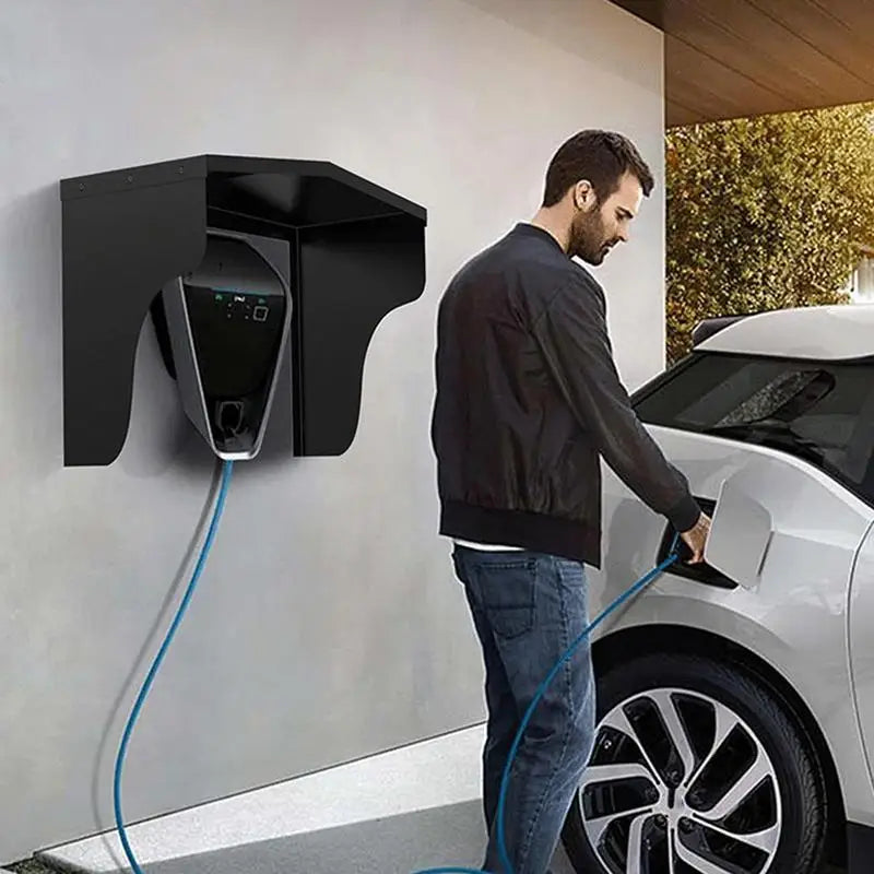 Wall Box Charger Protective Cover Electric Vehicle Charging Station