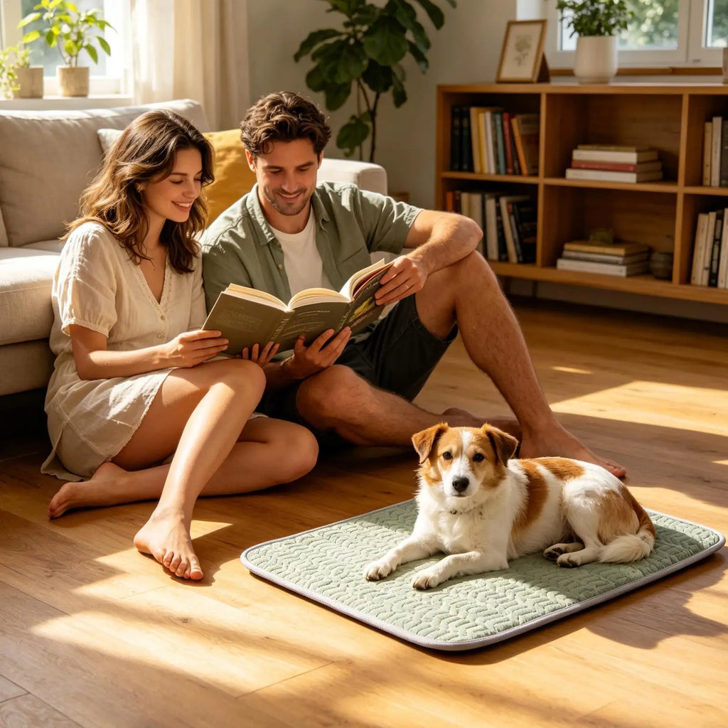 Dog Cooling Mat Breathable Nonslip Washable Foldable Portable Summer