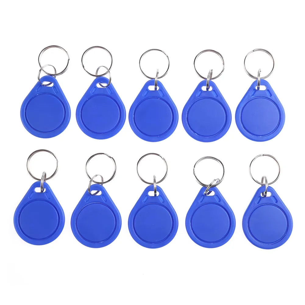 125KHz RFID Programmer Duplicator Copier Writer Reader Writer ID Card Cloner & key Zpaxo 10 Keychain