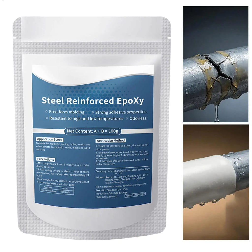Epoxy Putty Repair Clay Waterproof Heat Resistant Strength Filler