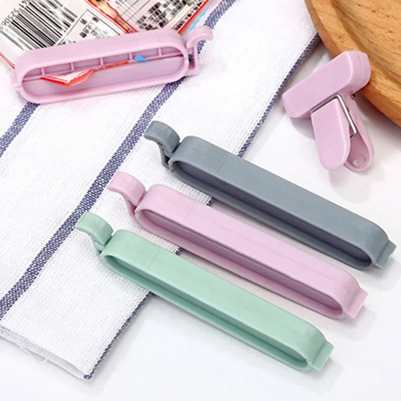 Reusable Food Bag Clips Airtight Storage Kitchen Organization
