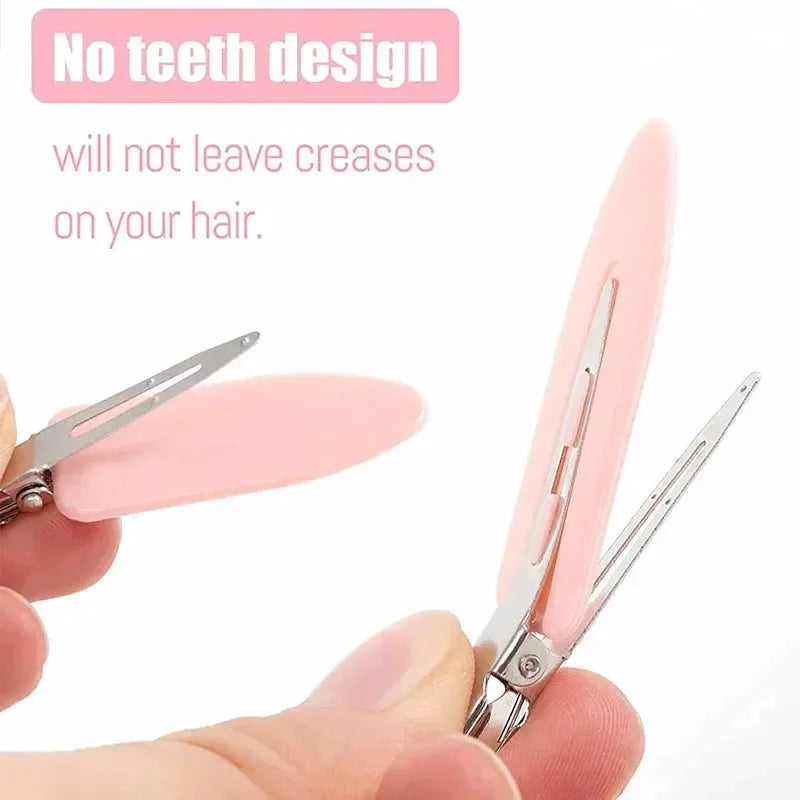 No-Bend Seamless Hair Clips – Side Bang Barrettes 4/8/12 Pack