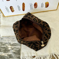 Unique Leopard Print Makeup Bag Large-capacity Cosmetic Organizer