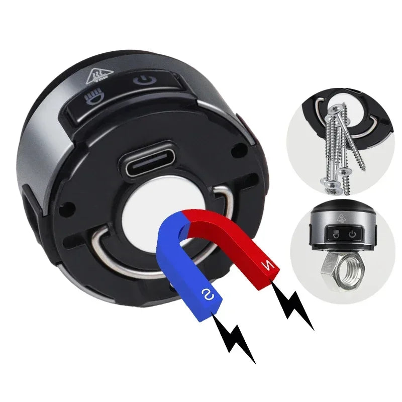 COB LED Headlamp IR Motion Sensor USB Rechargeable | POCKETMAN