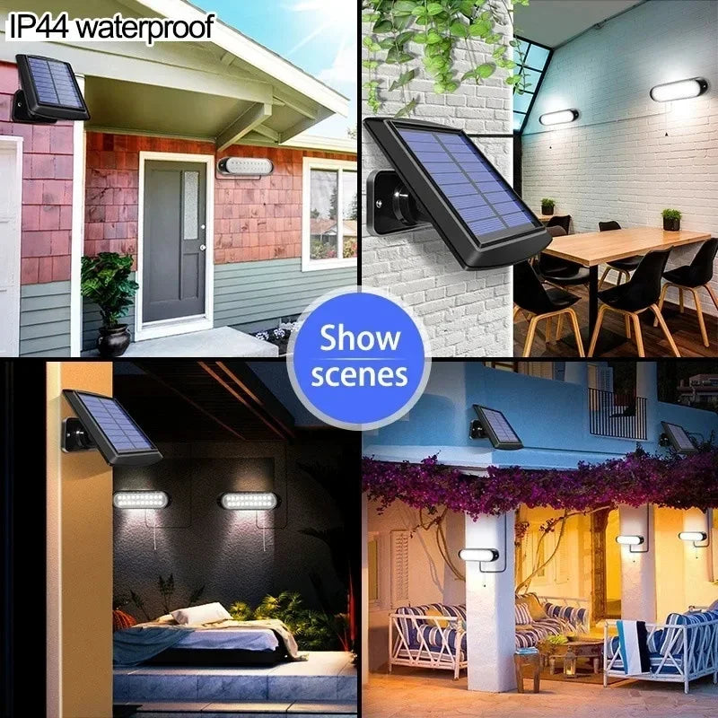 Solar LED Lights Outdoor Indoor Split Pull-wire 5M Cable Lamp Zpaxo