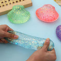 Squeeze Toys Slow Rising Desk Decor Kids Sensory Toys Shell Fidget For Home Office Classroom Work Study Travel Relaxation Party Zpaxo Color random China Mainland