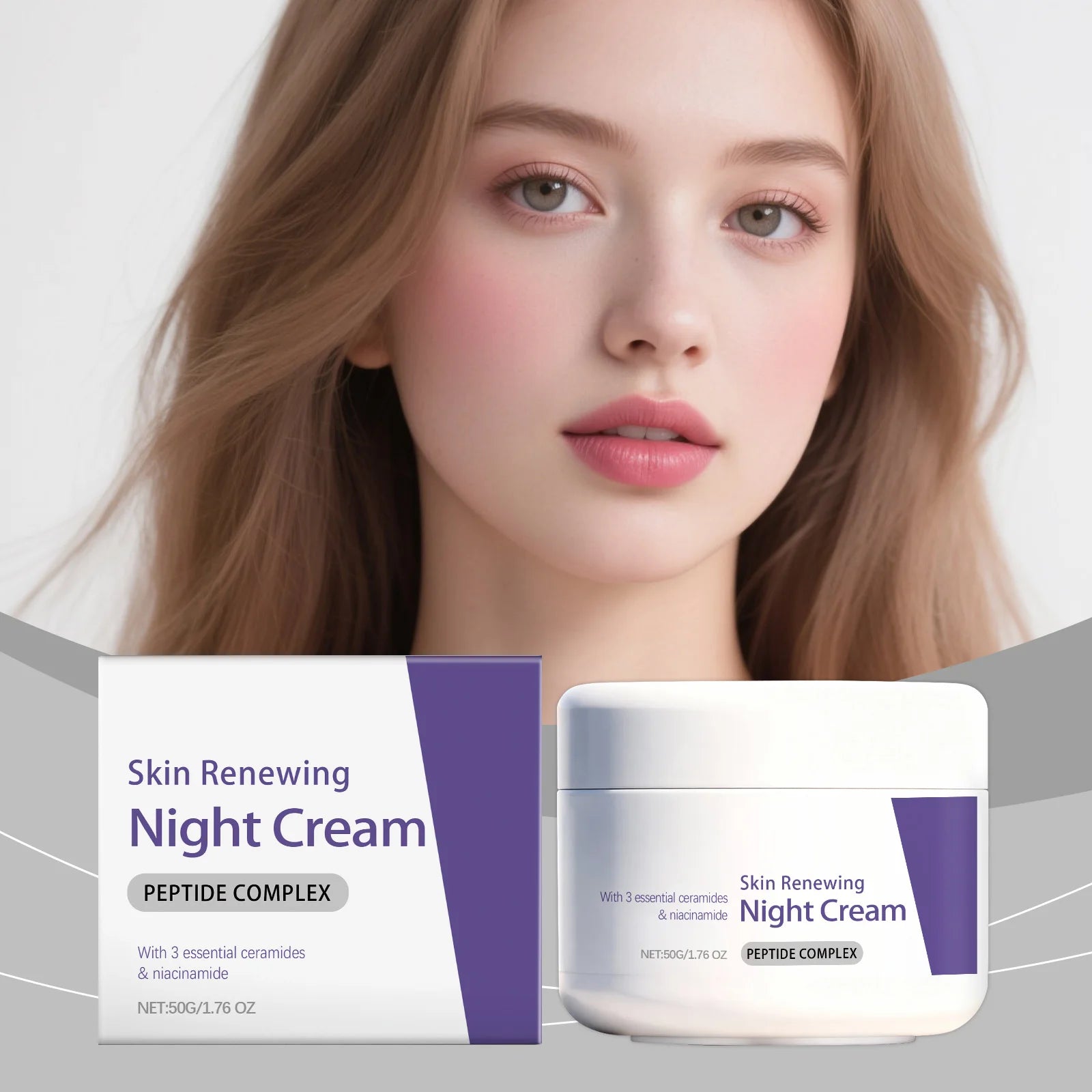 Niacinamide Brightening Night Cream – Pore Minimizer 50g Brightening Night Cream Zpaxo