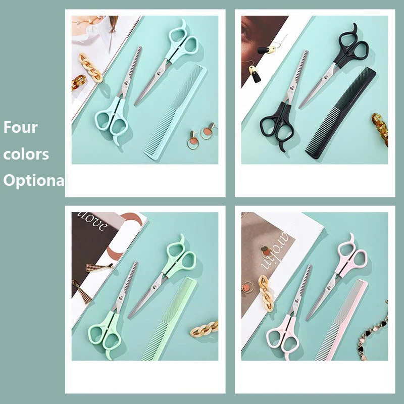 Special bangs hair cutting set for hairdressing scissors, hairdressing scissors for thinning teeth, flat cutting tools, scissors Zpaxo