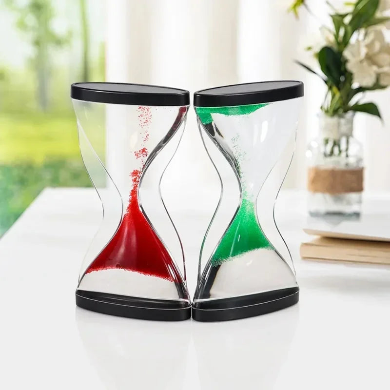 3 Colors Creative Upward Flowing Home Hourglass Timer Stress Reliever Office Desktop Ornaments Home Decoration Crafts Zpaxo