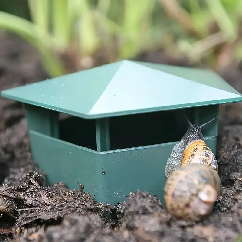 [High-Quality Snail Trap] Durable High-Quality Snail & Slug Trap - Safe Plastic Cage for Vegetables and Flowers Zpaxo