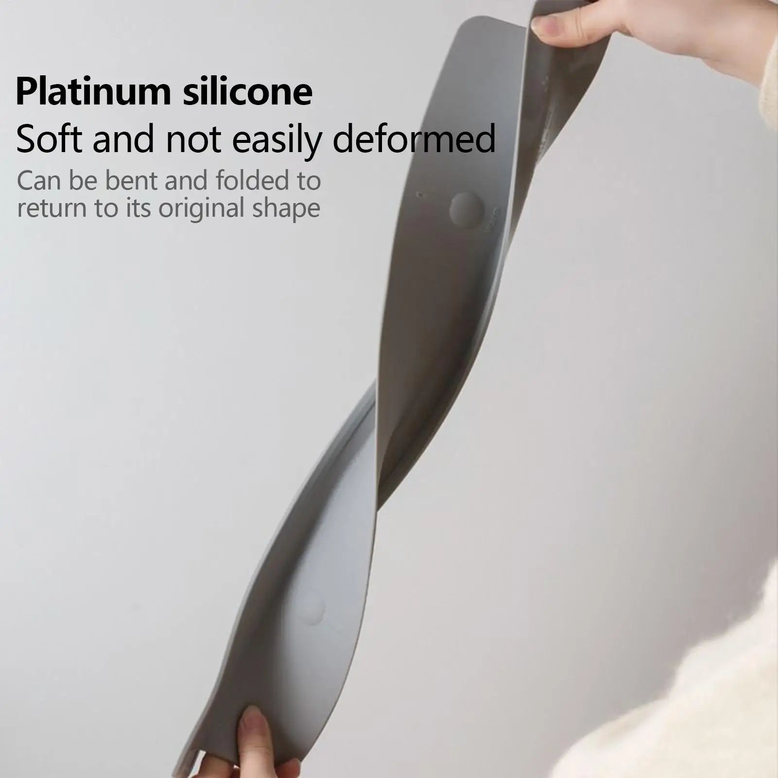 Silicone Sink Splash Guard – Water Barrier for Kitchen & Bath Sink Splash Guard Zpaxo