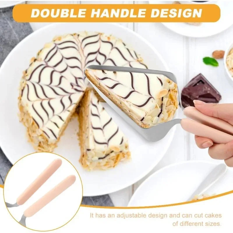 Triangular Stainless Steel Cake Slicer & Cutter Tool