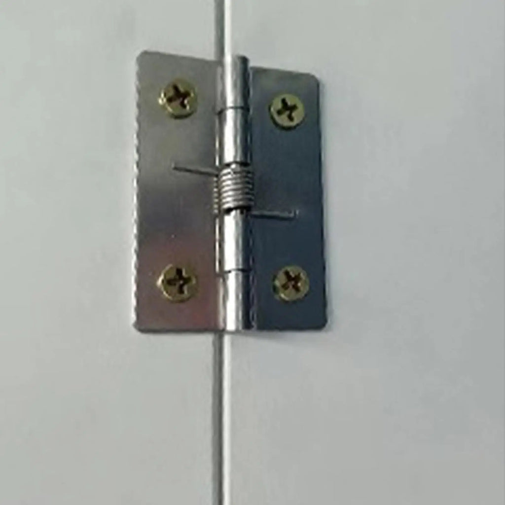 Spring Door Hinge Stainless Steel Strong Load-Bearing Capacity Adjustable Door Hinges for Interior Cabinet Wardrobe Adjustable Zpaxo