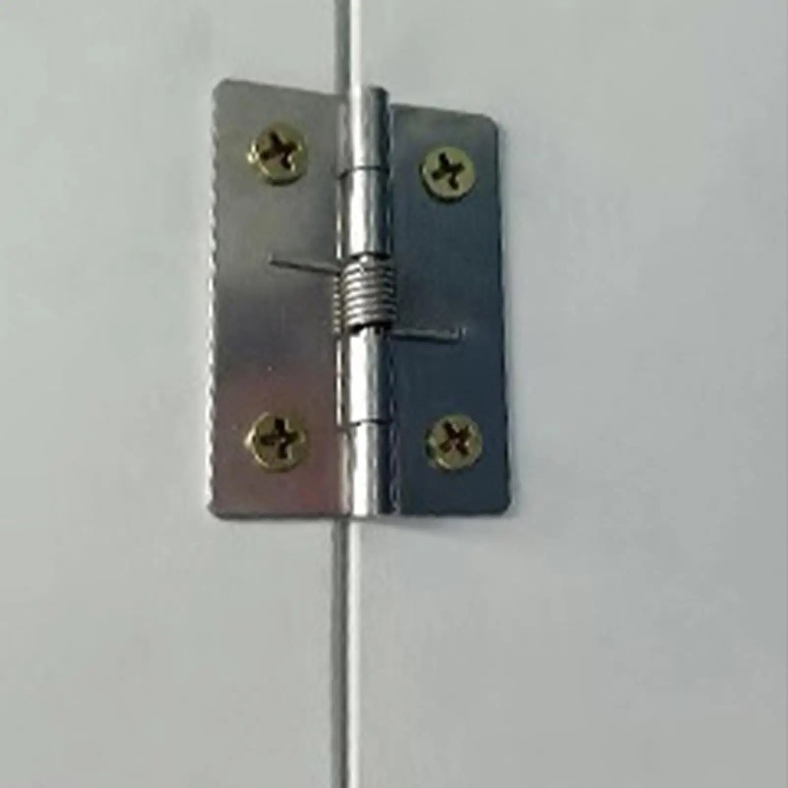 Spring Door Hinge Stainless Steel Strong Load-Bearing Capacity Adjustable Door Hinges for Interior Cabinet Wardrobe Adjustable Zpaxo