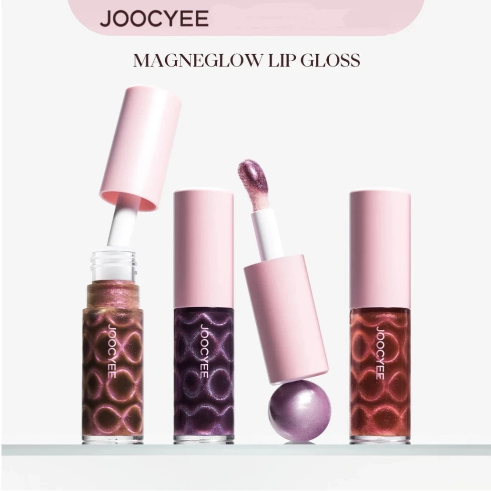 JOOCYEE Magneglow Lip Gloss Cat Eye Lip Effect Long-Lasting Non-Sticky Moisturizing Plumping Shine Original Makeup Cosmetics Zpaxo