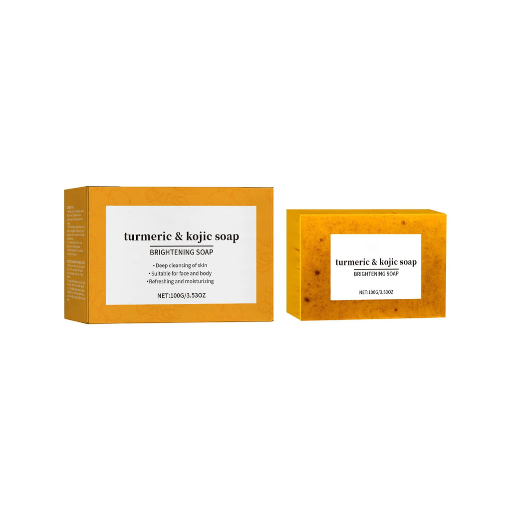 Lemon Ginger Brightening Soap – Exfoliate & Deep Clean 100g Brightening Face Soap Zpaxo 100g