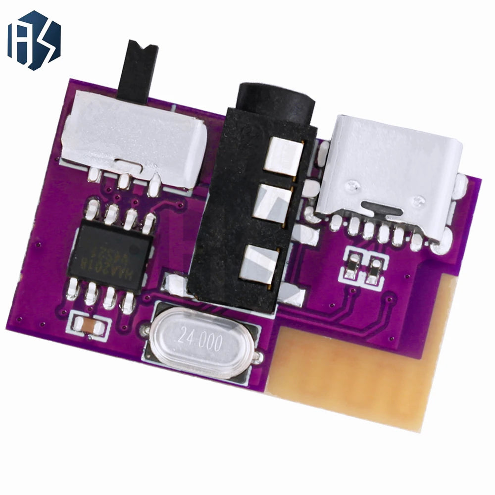 DC 3.5V-5V 5W Bluetooth 5.4 Mono Amplifier Decoder Board MP3 Player TWS 3.5mm AUX Module Receiver DIY Handmade Speaker Zpaxo