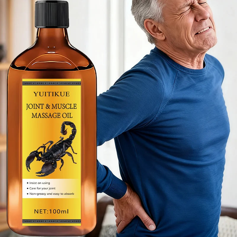 YUITIKUE 100ml Natural Organic Joint & Body Massage Oil Body Massage Oil Zpaxo