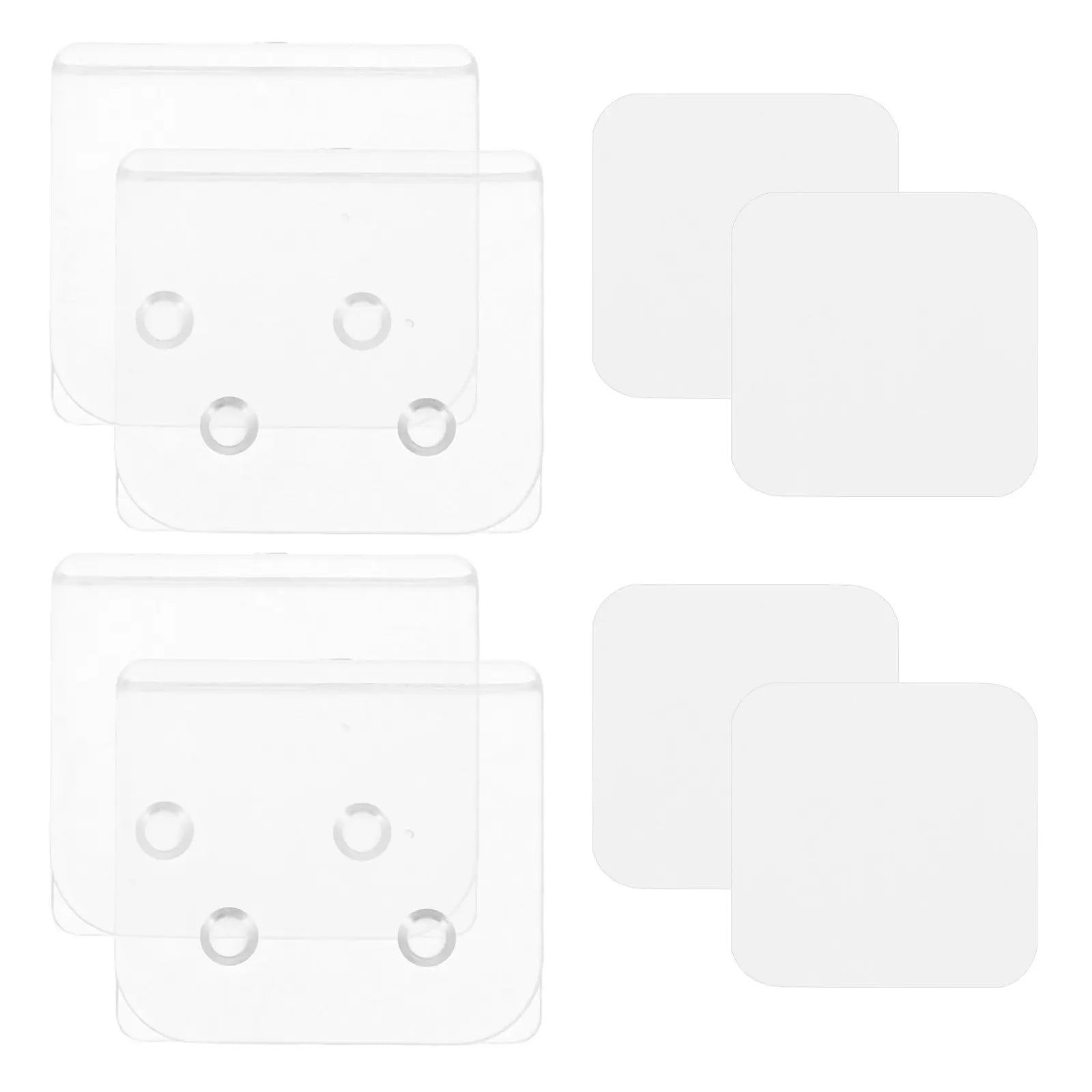 4Pcs Shower Curtain Clips No Drill Installation Splash Guard for Bathroom Rv Tub Water Deflector Clips Fastening Curtain Holders