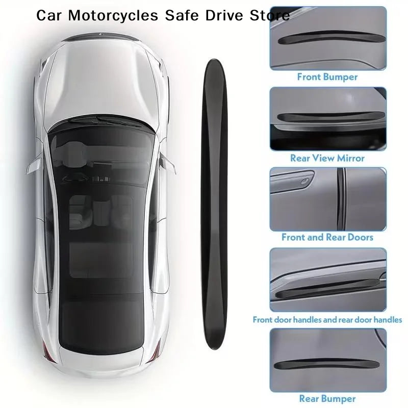 Car Edge Anti-collision Strip Bumper Protector Protective Guard Bar