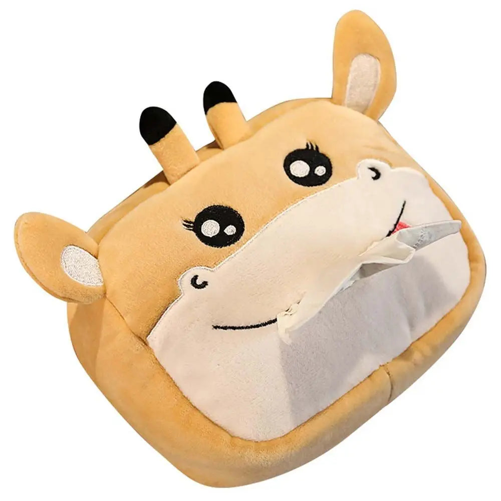 Soft Animals Car Styling Accessories Paper Package Case Tissue Box Zpaxo