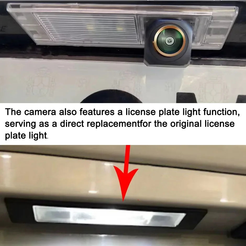 170 Degree AHD 1080P CVBS Reverse Backup Rear View Camera BMW 6 1