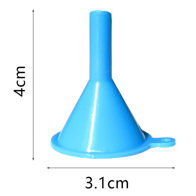 4-Pack Mini Plastic Funnels – Diamond Painting & Bottle Fill