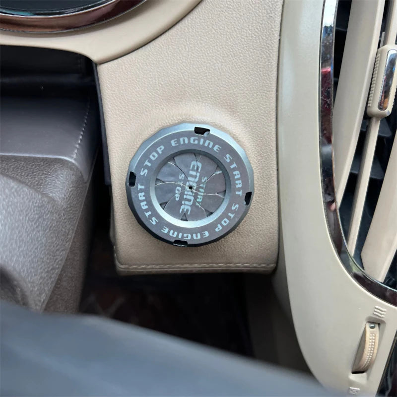 Ignition Device Decor Motorcycle Key Cover Car Interior Sticker