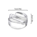 For Jar Pickle Pickling Crock Kimchi Fermentation Glass Weight with Easy Grip Handle Heavy Glass Fermenting Lid Zpaxo Transparent