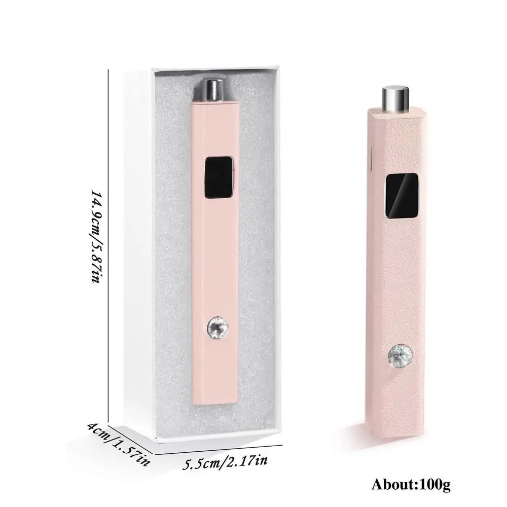 Mini UV Gel Nail Lamp – Portable Rechargeable Curing Light UV Gel Nail Lamp Zpaxo China Mainland lightpink