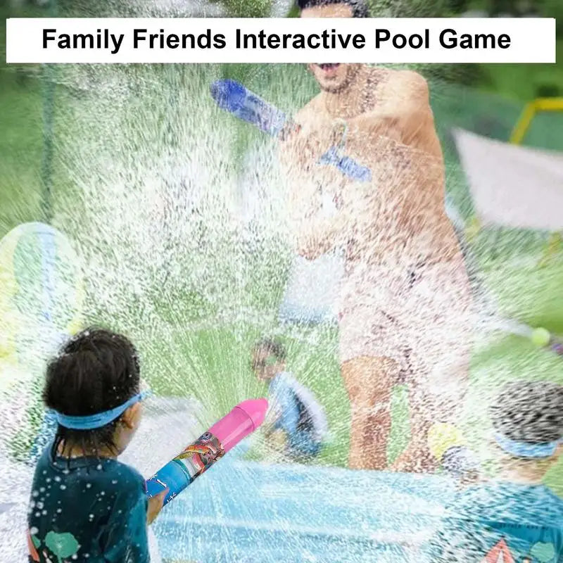 Water Toys Kids Firework Spray Toy Couple Interactive Pull-out Pool Zpaxo