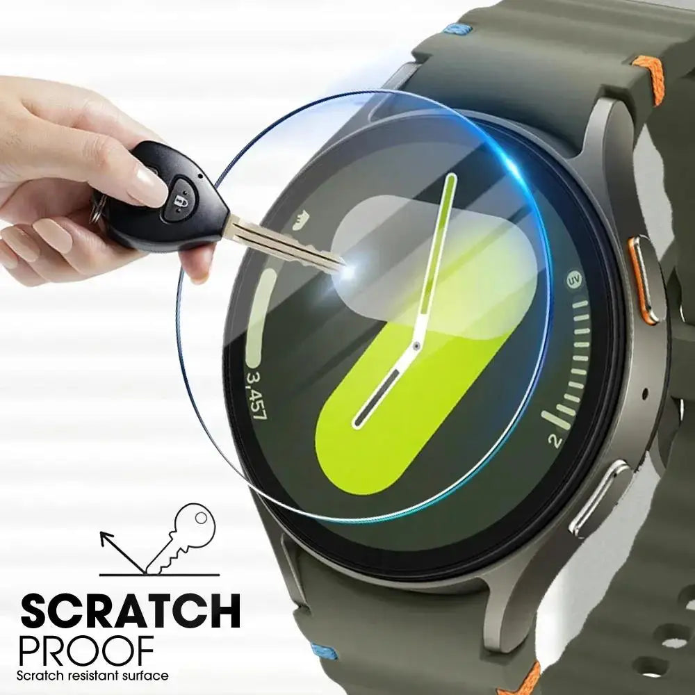 5- Easy Install Tempered Glass Samsung Galaxy Watch 7 Ultra Screen