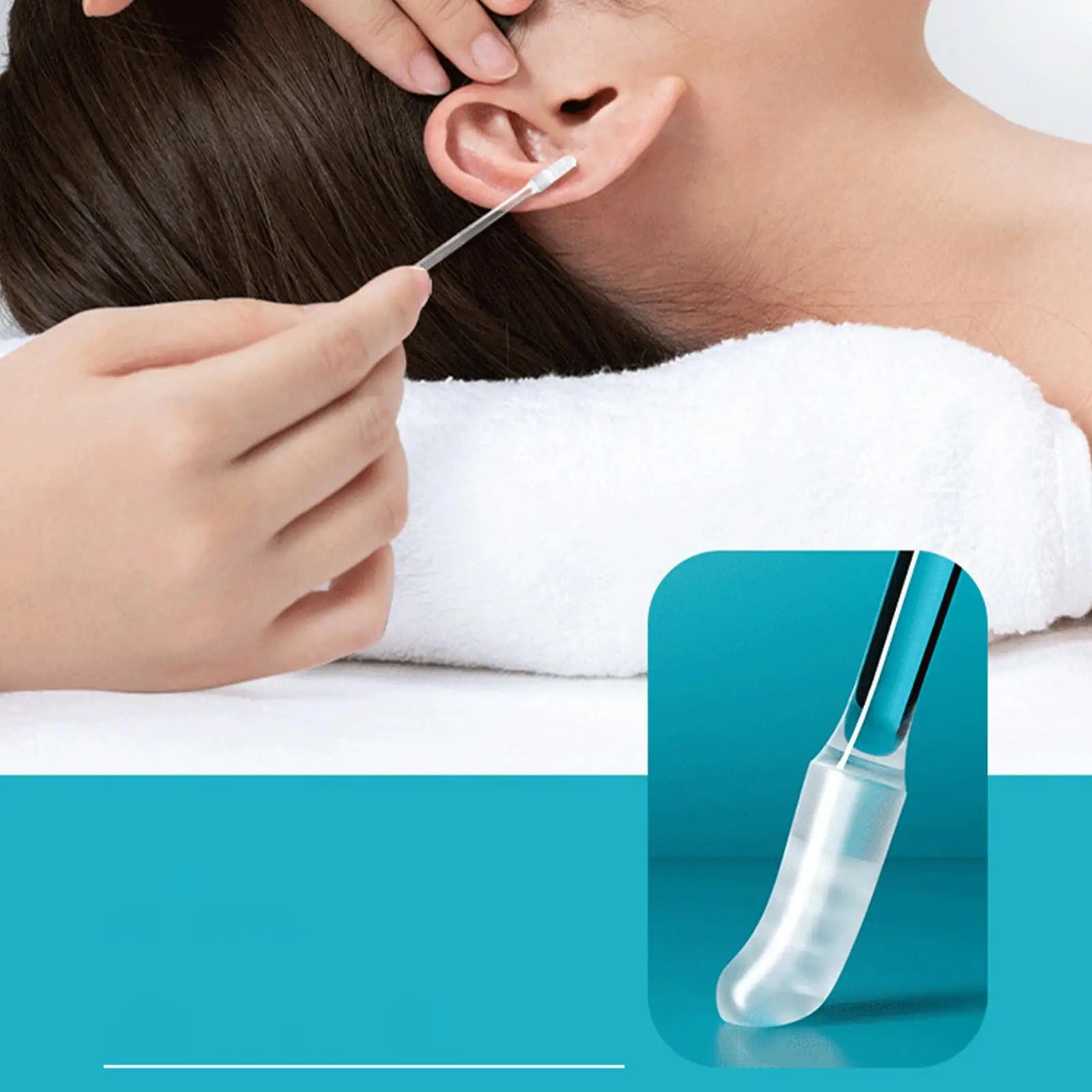 Soft Adhesive Silicone Sticky Ear Cleaning Stick Wax Remover Safe