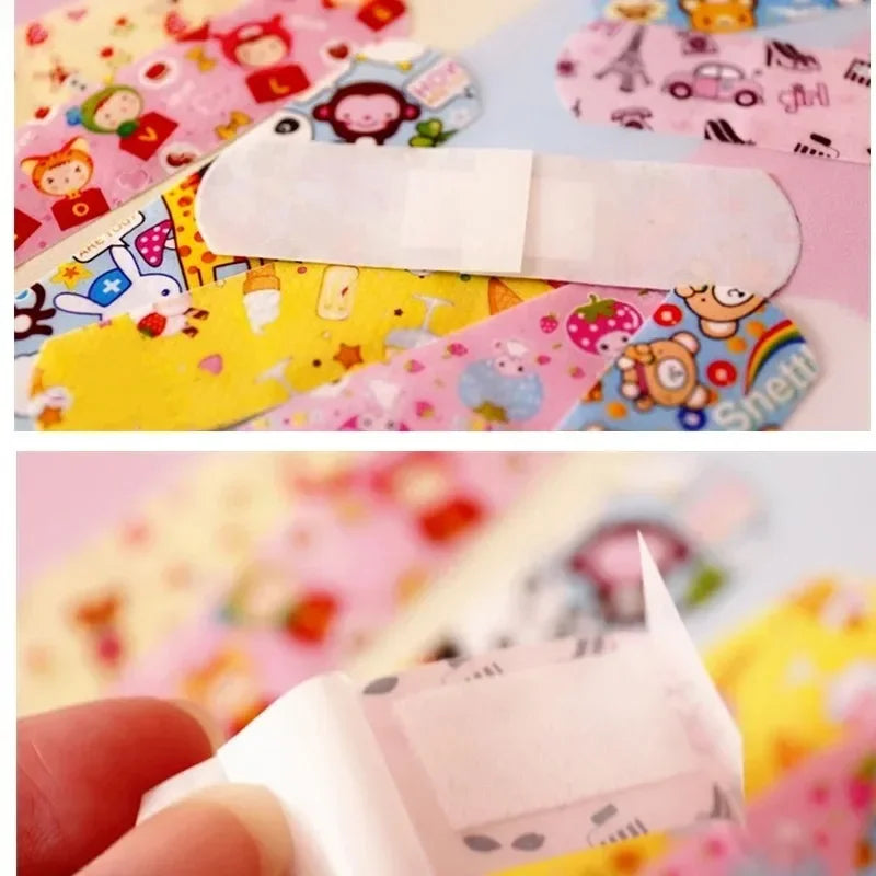 Cartoon Animal Bandages for Kids – Fun Adhesive Plasters