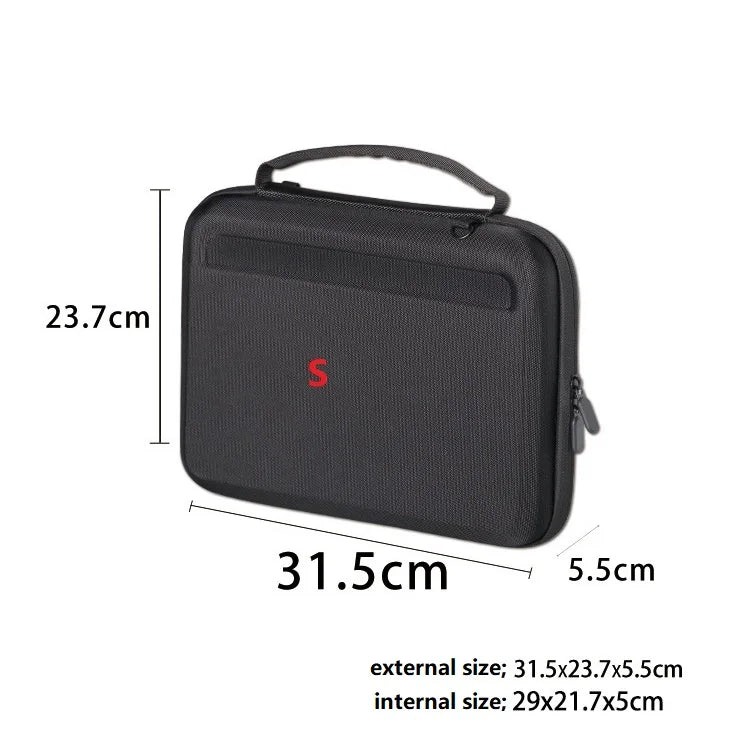 Hard Sleeve Case Padded Travel Carrying Bag 10 1- Tablet Keyboard Zpaxo S