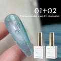 Water Drop Nail Gel 3D Crystal Bubbling No Wipe Coat DIY Dew Effect