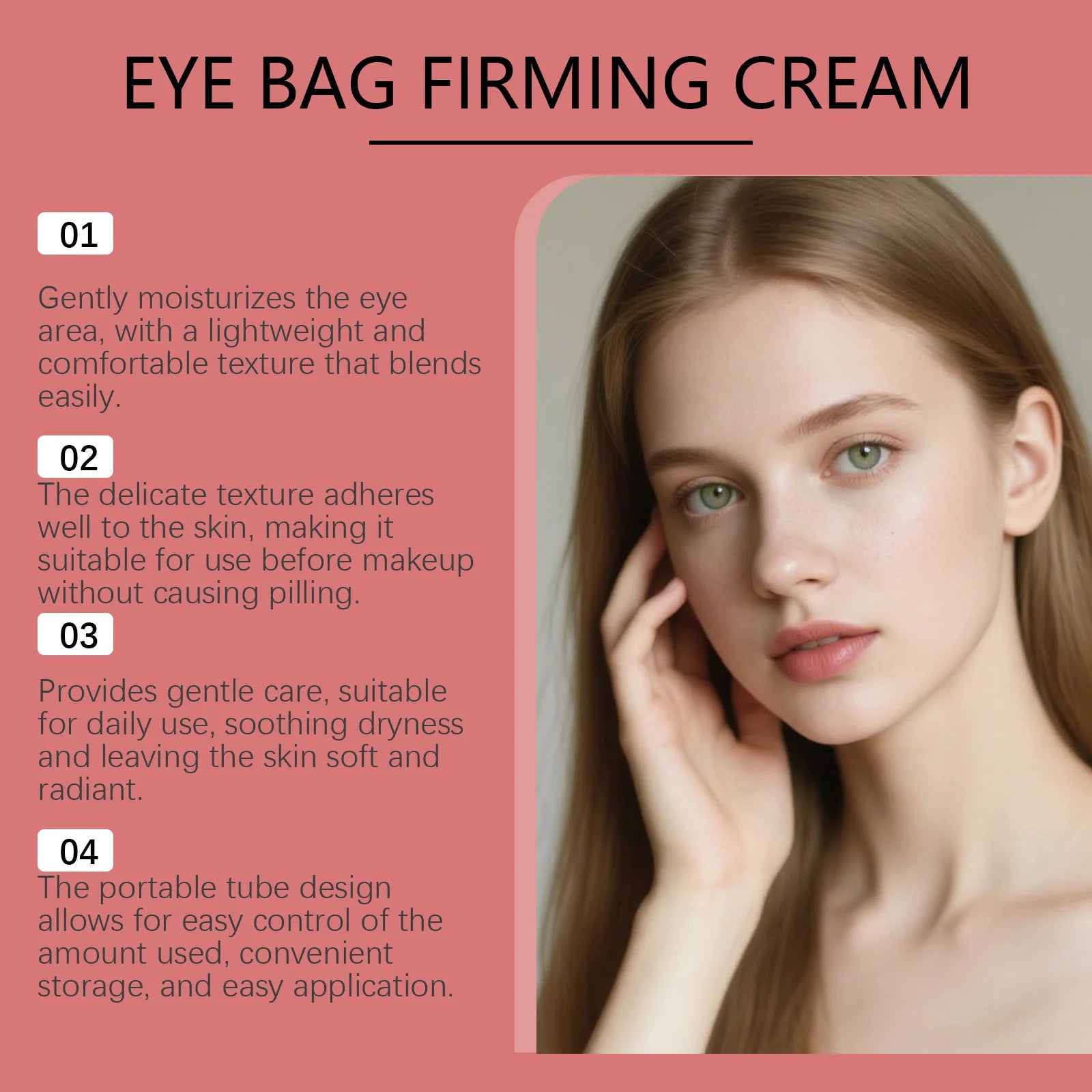Retinol Eye Cream Firming Eye Bags Lightening Dark Circles Anti Aging Moisturizing Tightening Skin Instant Eye Lifting Treatment Zpaxo