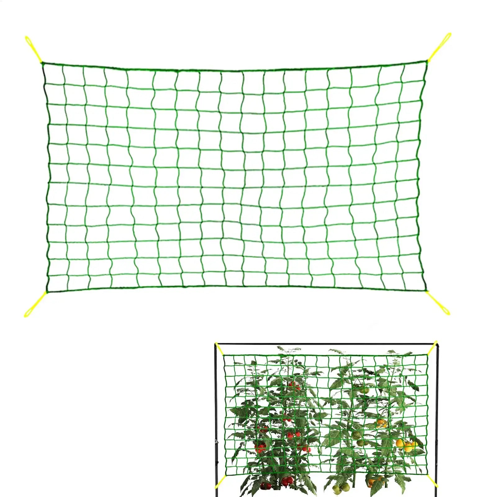 Plant Trellis Netting for Climbing Plants | Cucumber Support Net Plant Trellis Netting Zpaxo