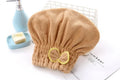 1Pc Women Hair Cap Microfibre Quick Hair Drying Bath Spa Bowknot Cap Wrap Towel Hat for Bath Bathroom AccessoriesShower Cap Zpaxo Khaki