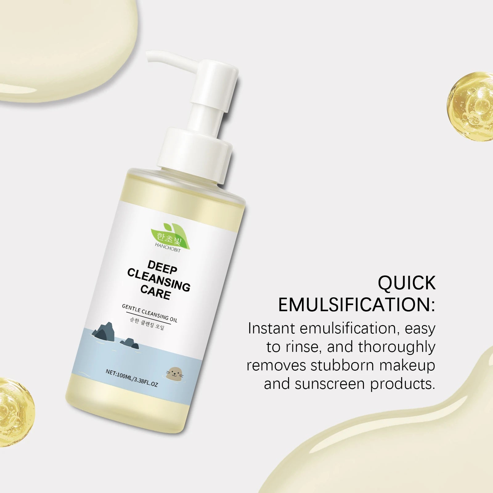Cleansing Facial Oil: Moisturizing, Gentle Formula for Deeply Cleansing Pore Impurities & Skin Care Zpaxo