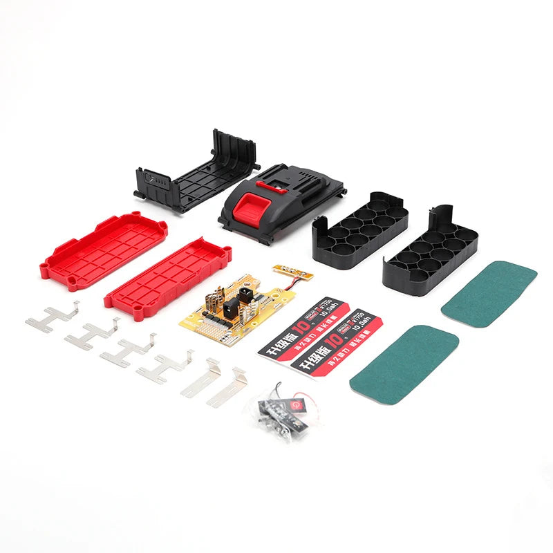 Can Be Install 10 15 Batteries 21700 Li Battery Case Circuit Board
