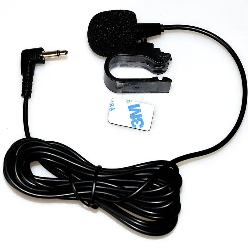 Car Audio Microphone 3.5mm Clip Jack Plug Mic Stereo Mini Wired External Microphone For Auto DVD Radio Professionals Zpaxo