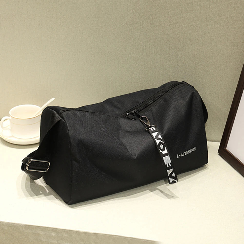 Portable Outdoor Fitness Gym Bags Multifunction Travel Handbag 600D