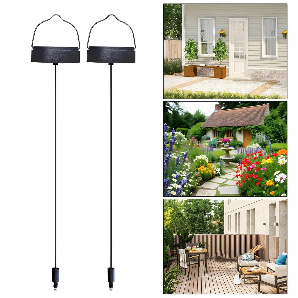 Solar Light Replacement Waterproof Garden Lantern Part Warm Outdoor