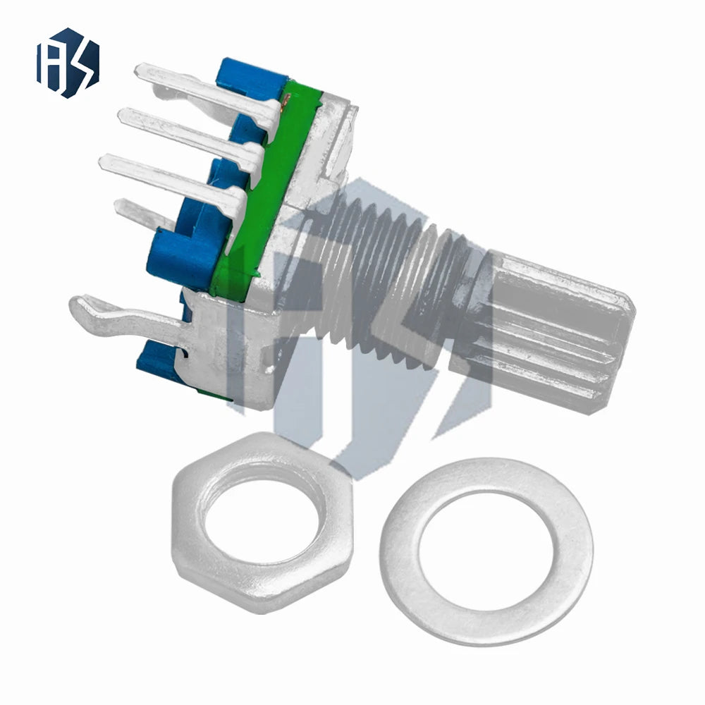 Rotary Encoder Coded Switch EC11 Audio Digital Potentiometer Five-pin Zpaxo