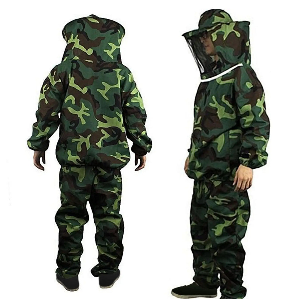 Bee Keeping Suit Full Protection Breathable Polyester Equipment Coverall for Beekeeper Accessories and Materials Zpaxo