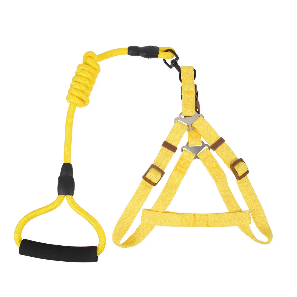 Dog Leash Harness Puppy Nylon Outdoor Walking Traction Pet Vest Rope