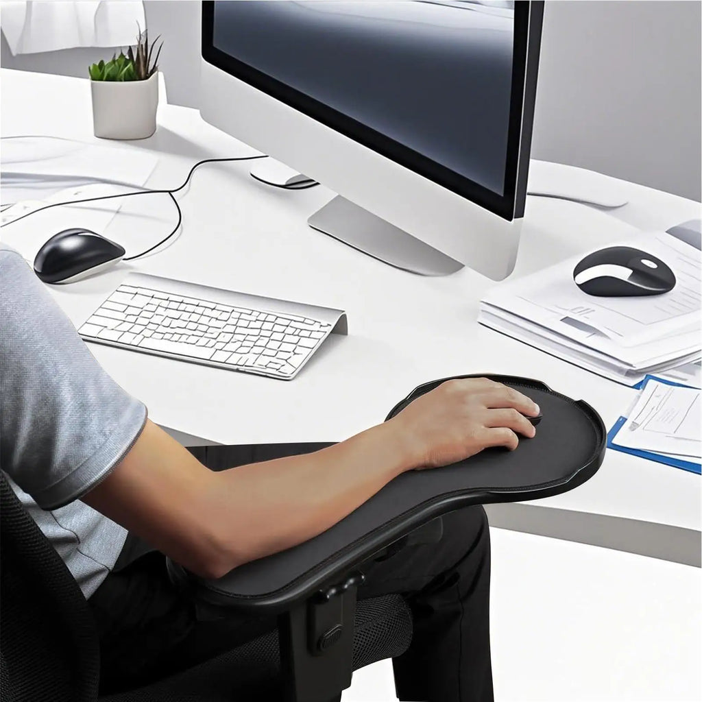 Armrest Desk Extender Arm Rest Pad Chair Ergonomic Design Attachment