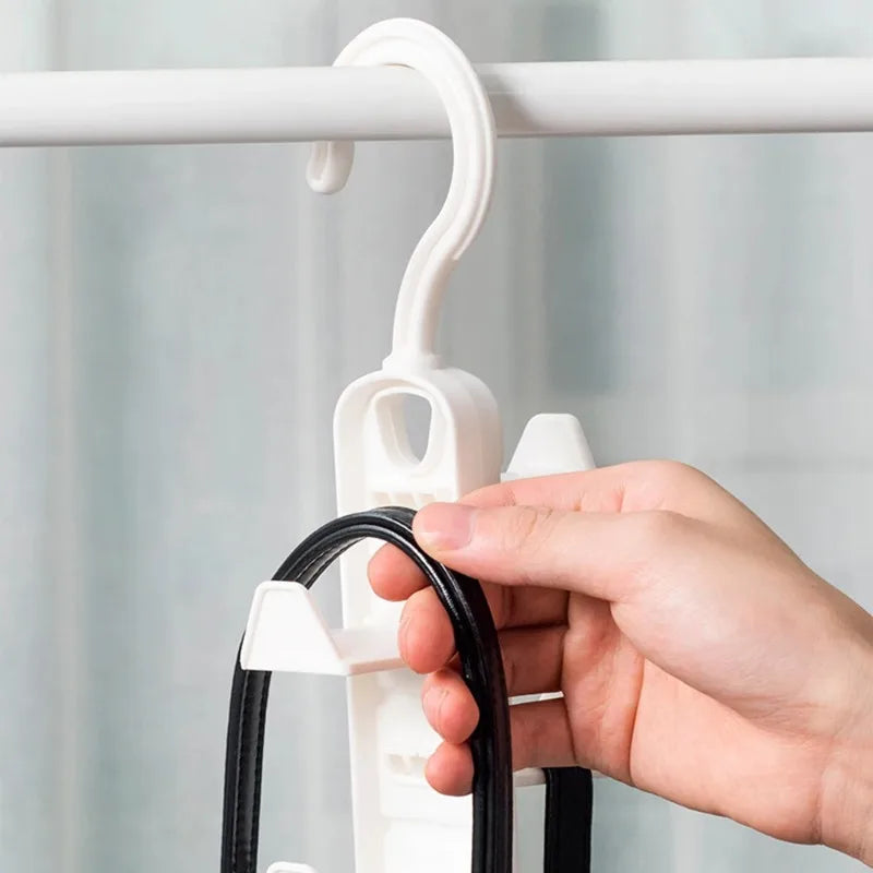 Bag Storage Tool Wardrobe Storage Multifunctional Clothes Rack Traceless Hanging Bag Rack Hat Door Non Perforated Hanging Hook Zpaxo